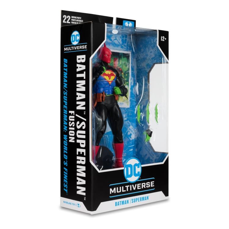 Batman/Superman: World's Finest DC Multiverse Batman/Superman Fusion Action Figure Gallery Image 14