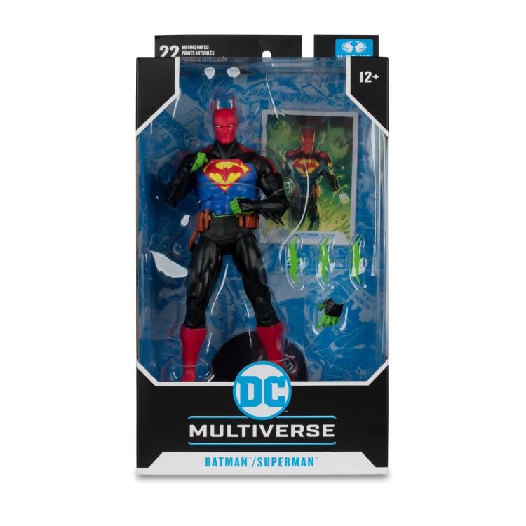 Batman/Superman: World's Finest DC Multiverse Batman/Superman Fusion Action Figure Gallery Image 13