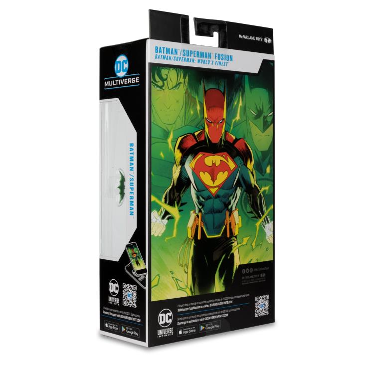 Batman/Superman: World's Finest DC Multiverse Batman/Superman Fusion Action Figure Gallery Image 15