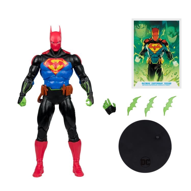 Batman/Superman: World's Finest DC Multiverse Batman/Superman Fusion Action Figure Gallery Image 11