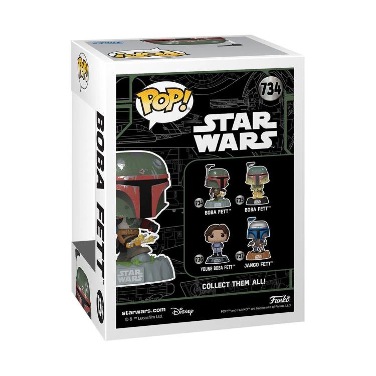 Pop! Star Wars: Fett Legacy - Boba Fett with Rockets Gallery Image 5