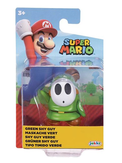 World of Nintendo 2.50" Green Shy Guy Limited Articulation Figure Gallery Image 3