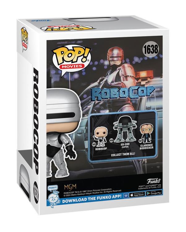 Pop! Movies: RoboCop - RoboCop (Metallic) Exclusive Gallery Image 5