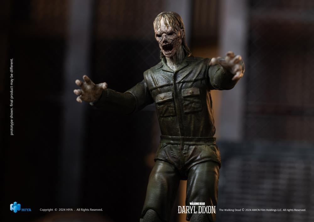 The Walking Dead: Daryl Dixon Exquisite Mini Series Dark Eyes Walker 1/18 Scale PX Previews Exclusive Action Figure Gallery Image 5