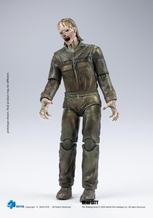 The Walking Dead: Daryl Dixon Exquisite Mini Series Dark Eyes Walker 1/18 Scale PX Previews Exclusive Action Figure Gallery Image 9