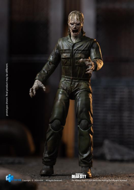 The Walking Dead: Daryl Dixon Exquisite Mini Series Dark Eyes Walker 1/18 Scale PX Previews Exclusive Action Figure Gallery Image 3