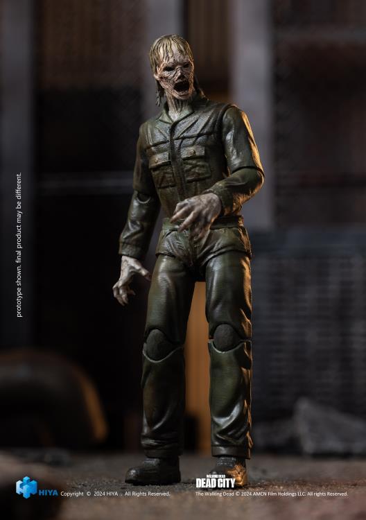 The Walking Dead: Daryl Dixon Exquisite Mini Series Dark Eyes Walker 1/18 Scale PX Previews Exclusive Action Figure Gallery Image 6