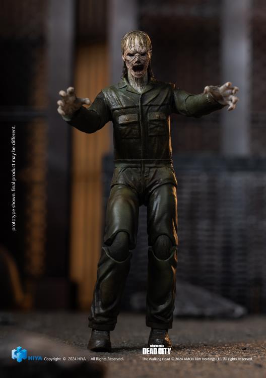 The Walking Dead: Daryl Dixon Exquisite Mini Series Dark Eyes Walker 1/18 Scale PX Previews Exclusive Action Figure Gallery Image 4
