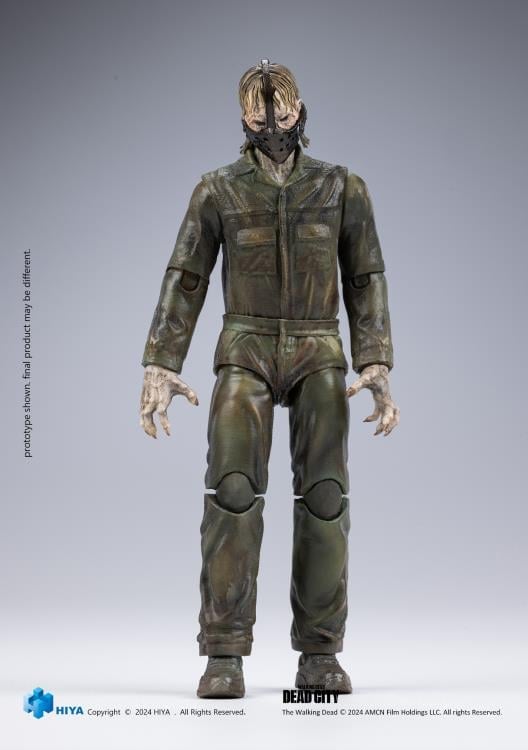 The Walking Dead: Daryl Dixon Exquisite Mini Series Dark Eyes Walker 1/18 Scale PX Previews Exclusive Action Figure Gallery Image 11