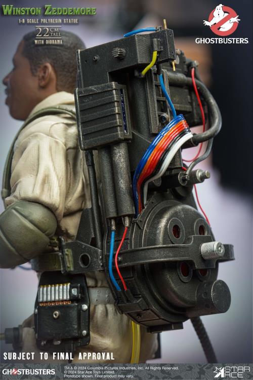 Ghostbusters (1984) Winston Zeddemore 1/8 Scale Statue Gallery Image 6