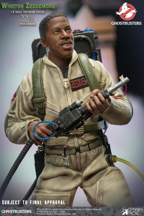 Ghostbusters (1984) Winston Zeddemore 1/8 Scale Statue Gallery Image 4