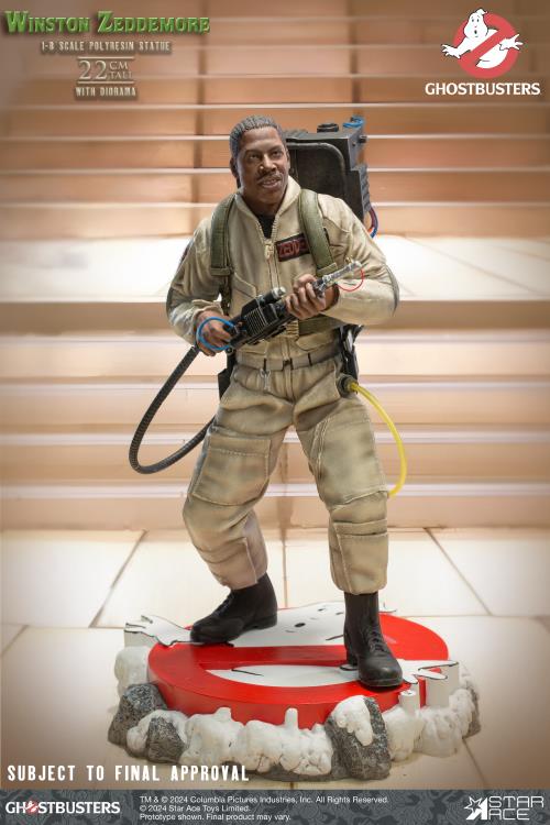 Ghostbusters (1984) Peter Venkman and Winston Zeddemore 1/8 Scale