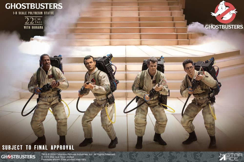 Ghostbusters (1984) Peter Venkman and Winston Zeddemore 1/8 Scale