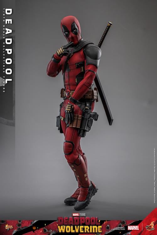 Deadpool & Wolverine MMS746 Deadpool 1/6th Scale Collectible Figure Gallery Image 5
