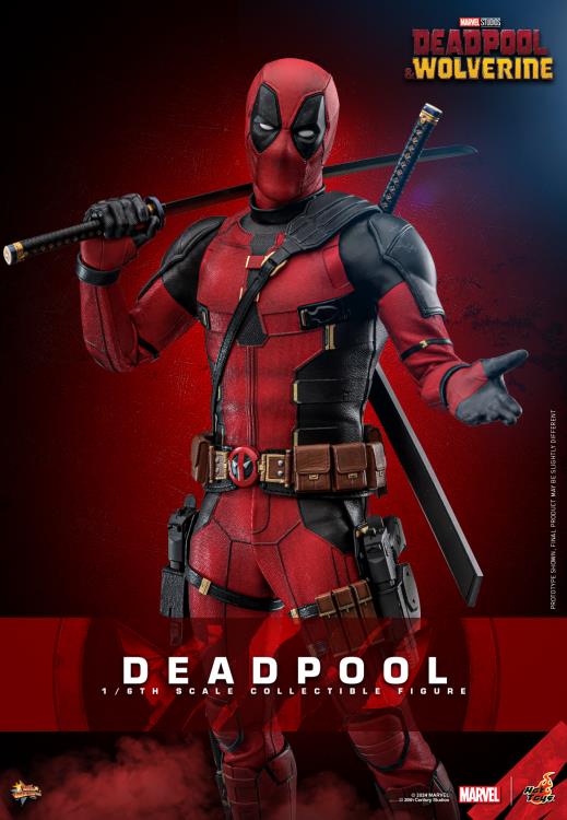 Deadpool & Wolverine MMS746 Deadpool 1/6th Scale Collectible Figure Deadpool & Wolverine MMS746 Deadpool 1/6th Scale Collectible Figure