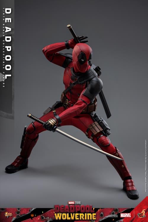 Deadpool & Wolverine MMS746 Deadpool 1/6th Scale Collectible Figure Gallery Image 8