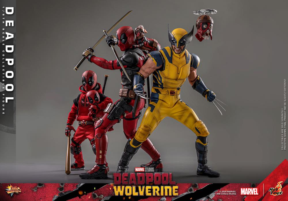 アメコミ Hot Toys Deadpool vs Wolverine MMS746 Deadpool & Wolverine MMS746 Deadpool 1/6th Scale Collectible Figure