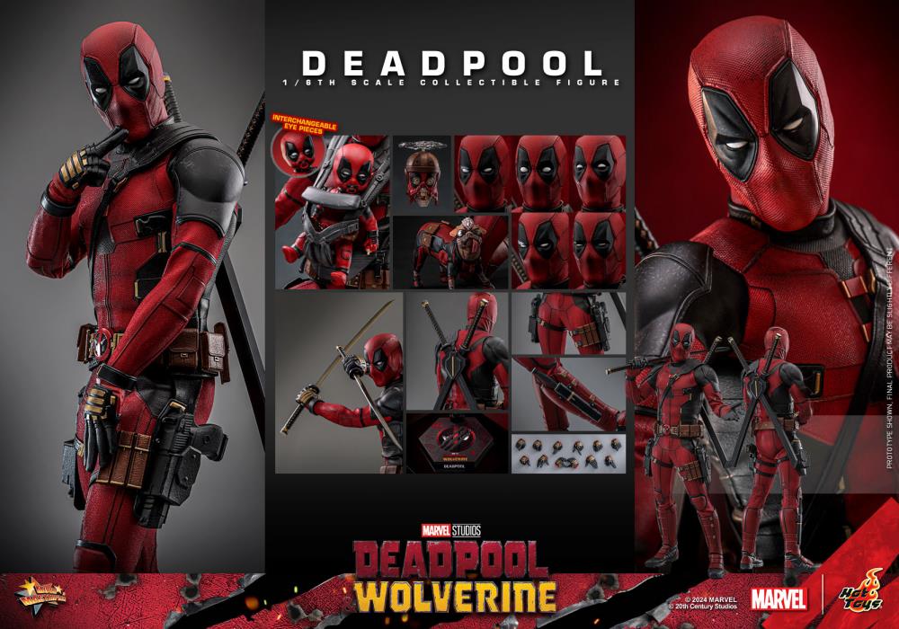 Deadpool & Wolverine MMS746 Deadpool 1/6th Scale Collectible Figure Gallery Image 29