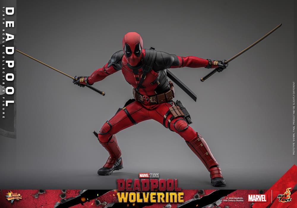 Deadpool & Wolverine MMS746 Deadpool 1/6th Scale Collectible Figure Gallery Image 6