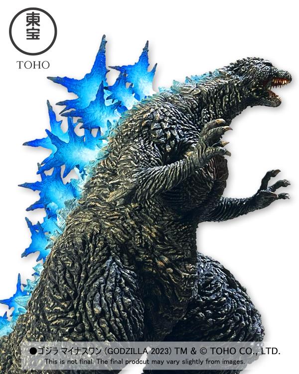 Godzilla Minus One Alpha Kaiju Series Godzilla (Glow-in-the-Dark Heat Ray Ver.) Limited Edition Statue Gallery Image 8