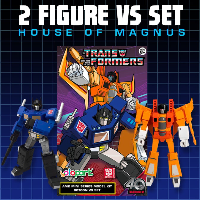 Transformers AMK Mini House of Magnus BotCon 2024 Exclusive Model Kit Set Gallery Image 3