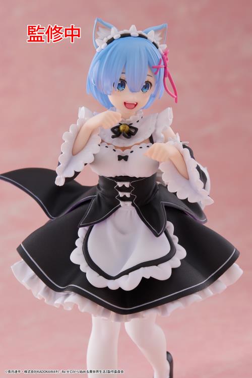 Re:Zero Starting Life in Another World Rem (Cat Maid Ver.) Coreful Figure Gallery Image 10