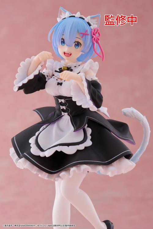Re:Zero Starting Life in Another World Rem (Cat Maid Ver.) Coreful Figure Gallery Image 9
