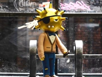 Oscar 1 Rue Sésame Figurine Bullyland - par