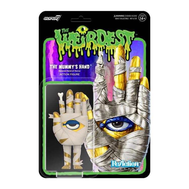 The Weirdest ReAction Mummy's Hand (Infernal Curse) Action Figure Gallery Image 6