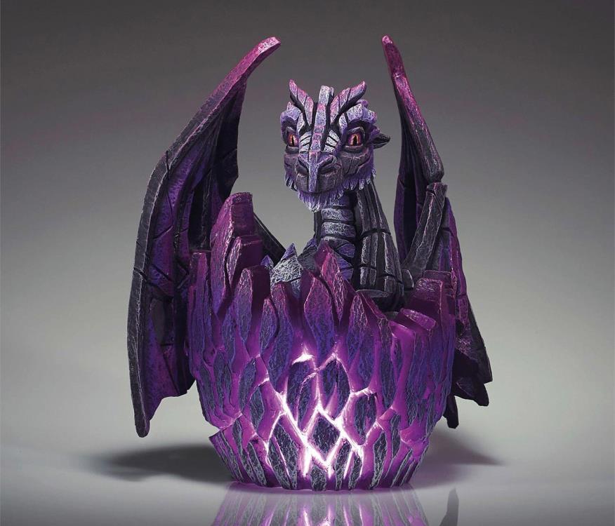 Edge Sculpture Lit Dragon Egg (Purple) Gallery Image 3