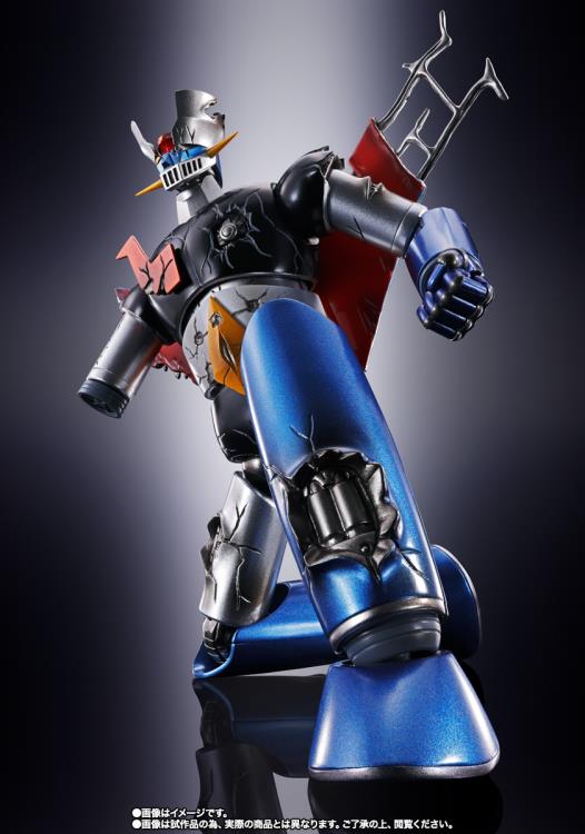 Mazinger Z vs. The Great General of Darkness Soul of Chogokin GX-105D Mazinger Z Innovation (Kakumei Shinka Damaged Ver.) Gallery Image 7