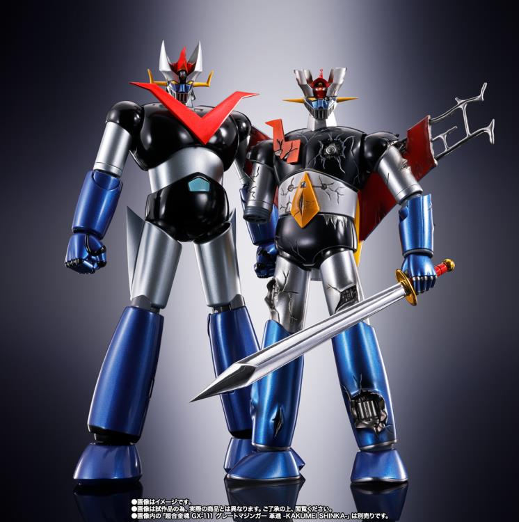 Mazinger Z vs. The Great General of Darkness Soul of Chogokin GX-105D Mazinger Z Innovation (Kakumei Shinka Damaged Ver.) Gallery Image 8
