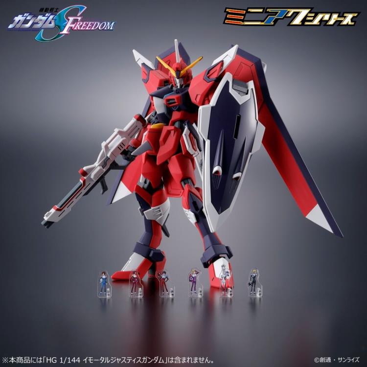 Mobile Suit Gundam SEED Freedom MinAC Series Pilot Suit Ver. Exclusive Set of 6 Mini Acrylic Stands Gallery Image 3