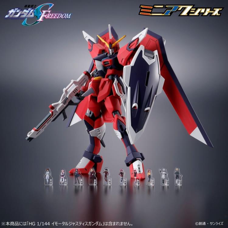 Mobile Suit Gundam SEED Freedom MinAC Series Exclusive Set of 10 Mini Acrylic Stands Gallery Image 3