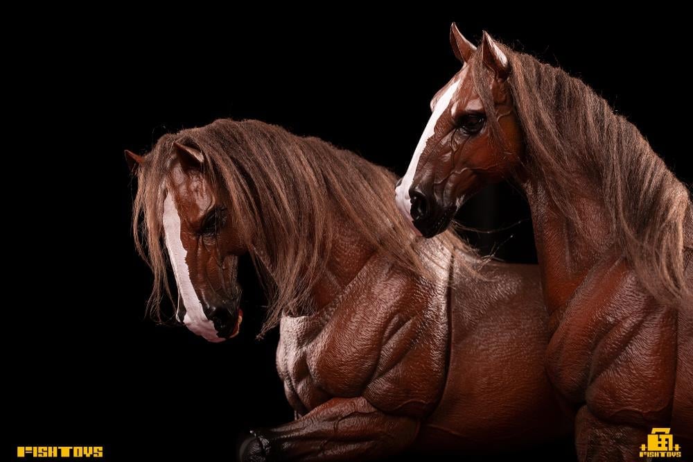 Wilderness Series Horse (Basic Brown B Ver.) 1/12 Scale Action Figure Gallery Image 10