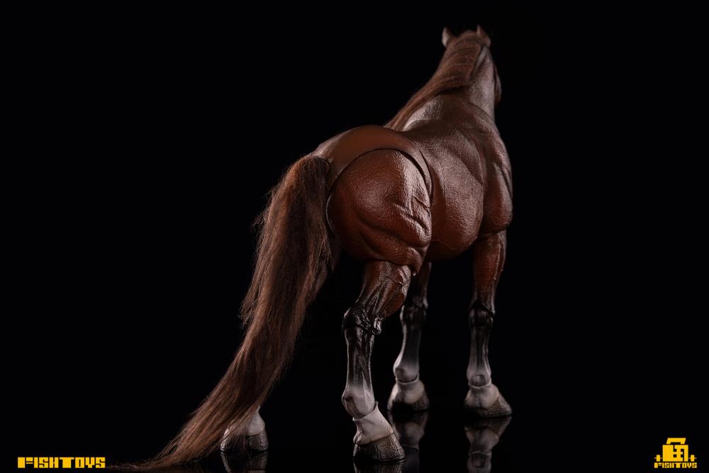 Wilderness Series Horse (Basic Brown B Ver.) 1/12 Scale Action Figure Gallery Image 5