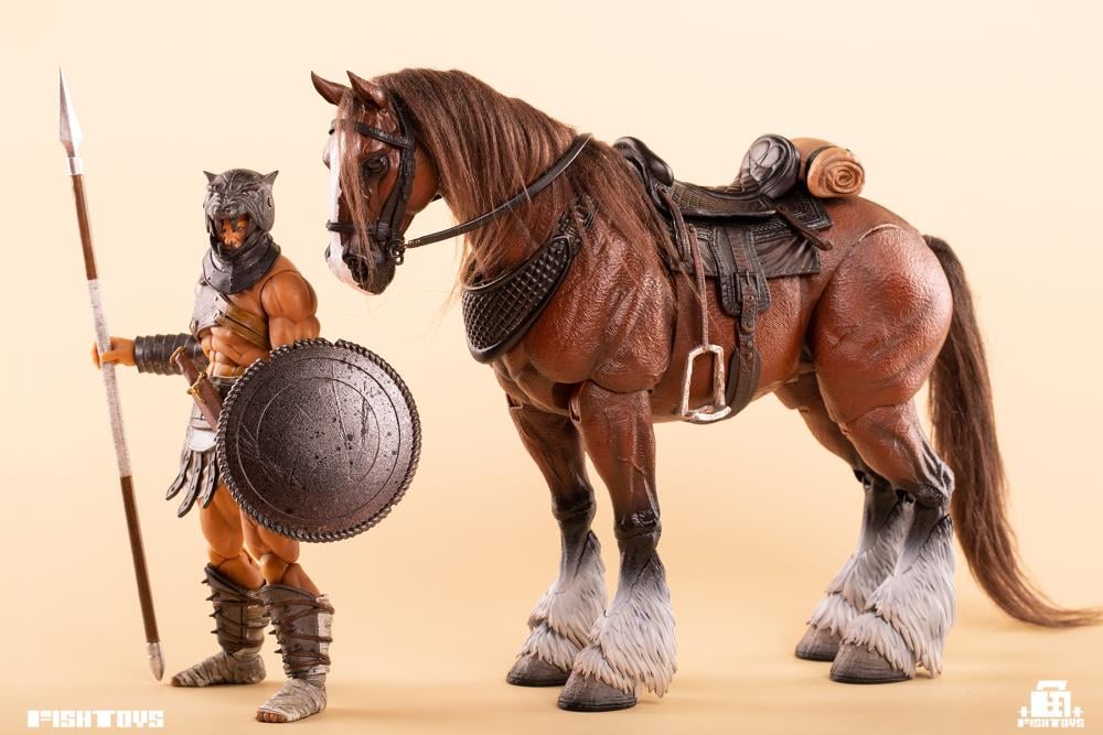 Wilderness Series Horse (Basic Brown B Ver.) 1/12 Scale Action Figure Gallery Image 16