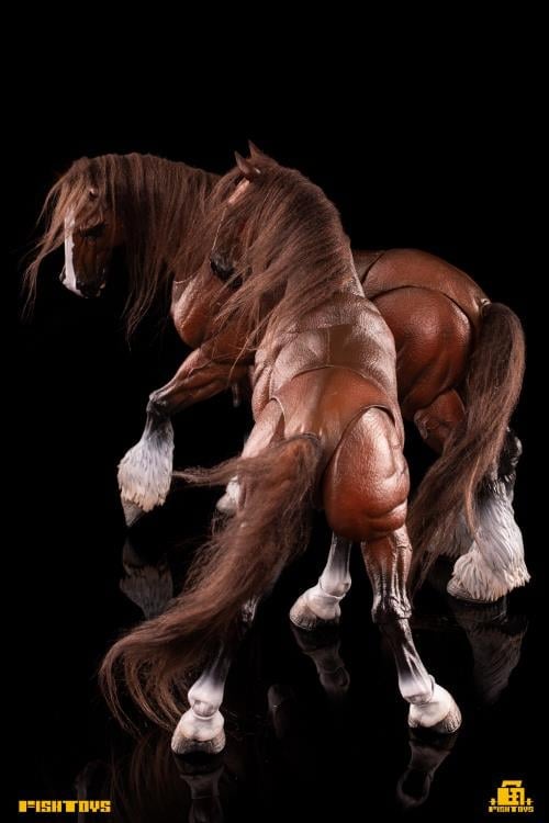Wilderness Series Horse (Basic Brown B Ver.) 1/12 Scale Action Figure Gallery Image 12