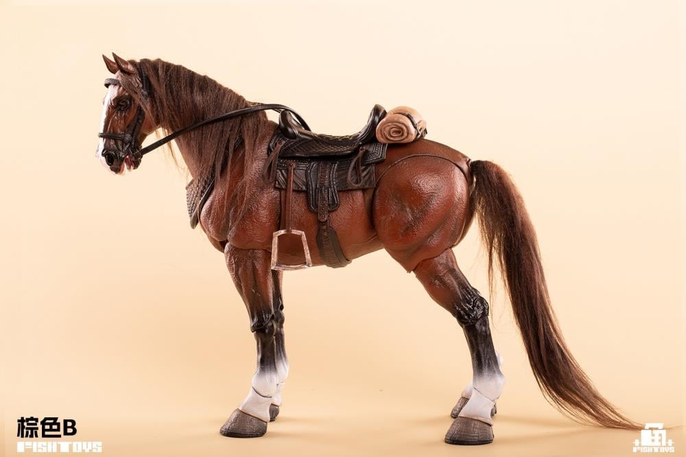 Wilderness Series Horse (Basic Brown B Ver.) 1/12 Scale Action Figure Gallery Image 18
