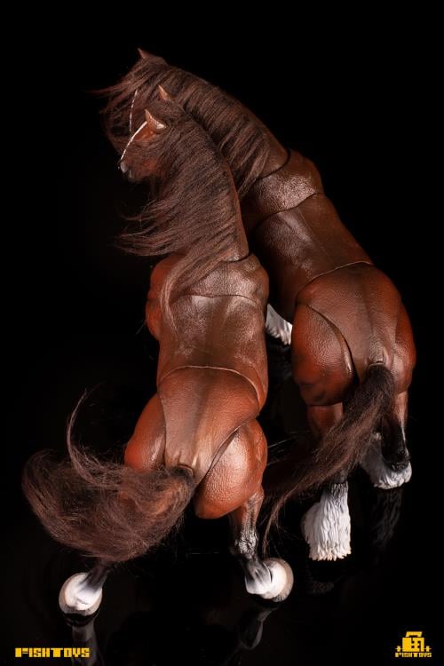 Wilderness Series Horse (Basic Brown B Ver.) 1/12 Scale Action Figure Gallery Image 11