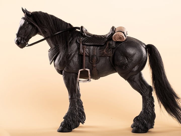 Wilderness Series Horse (Basic Black A Ver.) 1/12 Scale Action Figure