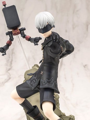 NieR: Automata Ver1.1a ArtFX J 9S 1/8 Scale Figure Gallery Image 2