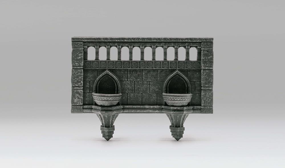 City of Shadows Hell Wall 2.0 Diorama Base Gallery Image 8