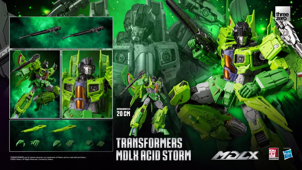 Transformers MDLX Articulated Figure Series Acid Storm BBTS 25th