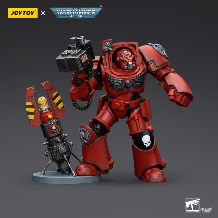 Warhammer 40K Blood Angels Terminator Squad Terminator with Storm Bolter 1/18 Scale Action Figure Gallery Image 6