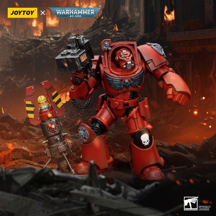 Warhammer 40K Blood Angels Terminator Squad Terminator with Storm Bolter 1/18 Scale Action Figure Gallery Image 8