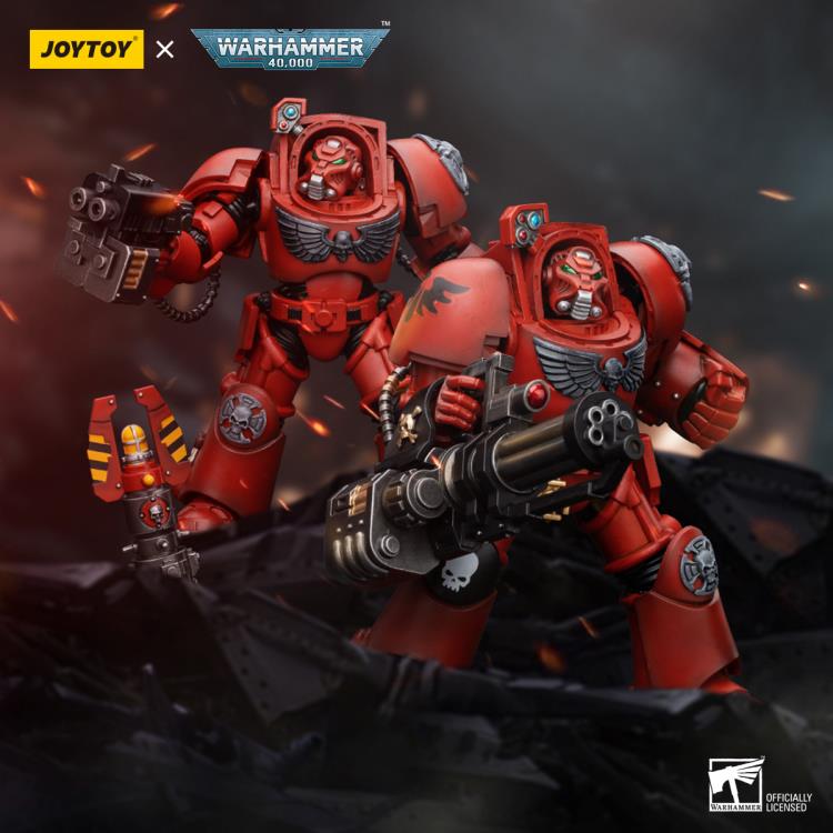Warhammer 40K Blood Angels Terminator Squad Terminator with Storm Bolter 1/18 Scale Action Figure Gallery Image 11