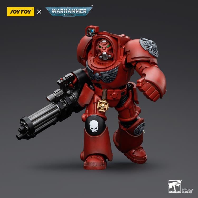 Warhammer 40K Blood Angels Terminator Squad Terminator with Assault Cannon 1/18 Scale Action Figure Gallery Image 6