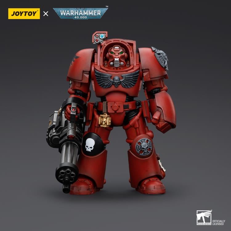 Warhammer 40K Blood Angels Terminator Squad Terminator with Assault Cannon 1/18 Scale Action Figure Gallery Image 3