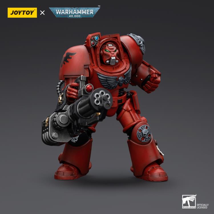 Warhammer 40K Blood Angels Terminator Squad Terminator with Assault Cannon 1/18 Scale Action Figure Gallery Image 5